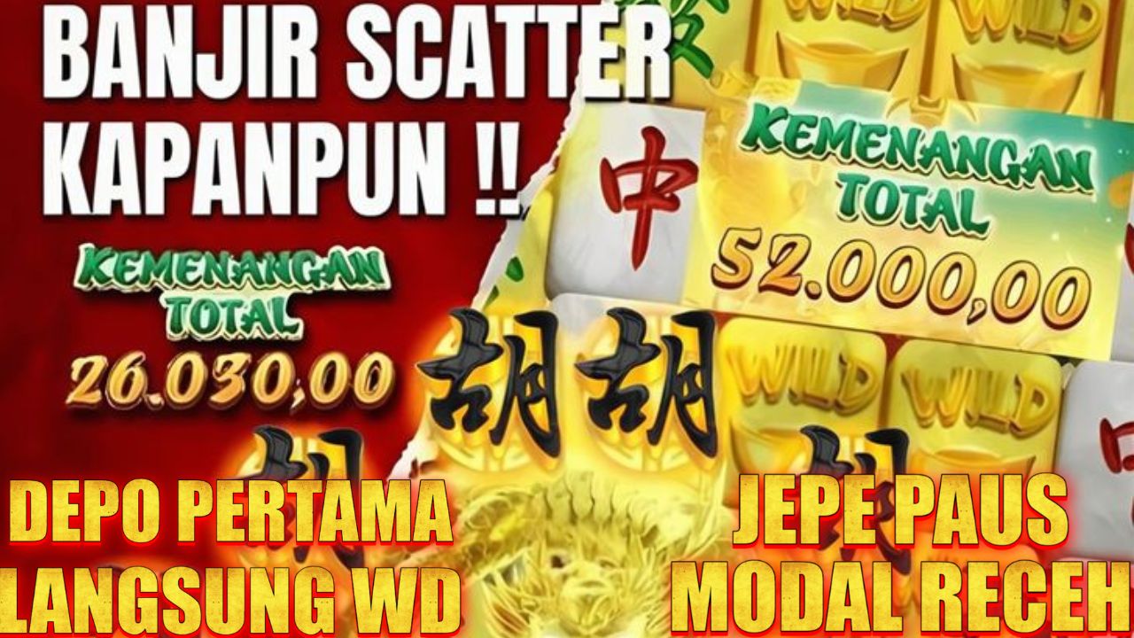 Pedagang Buah Solo Spin di Jam 03.03, 3 Scatter Mahjong dan Maxwin Rp 76.767.767 Langsung WD