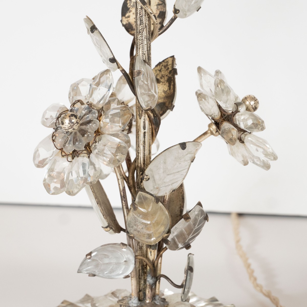 Crystal flower lamp online